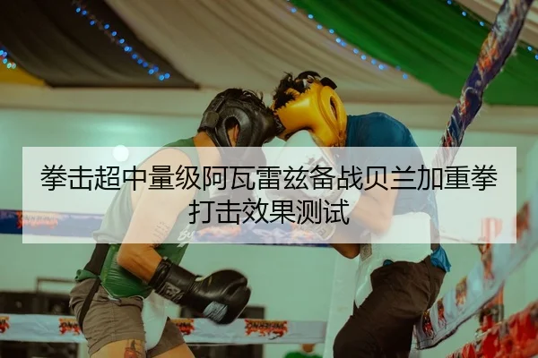 拳击超中量级阿瓦雷兹备战贝兰加重拳打击效果测试